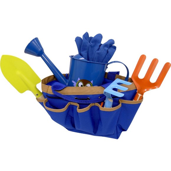 Kids Gardening Set - Real Metal Tools with Wooden - Picture 2 of 4